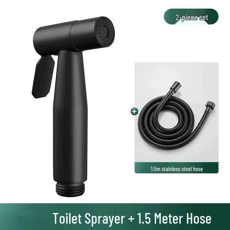 High-Pressure Bidet Sprayer Set with Stainless Steel Valve