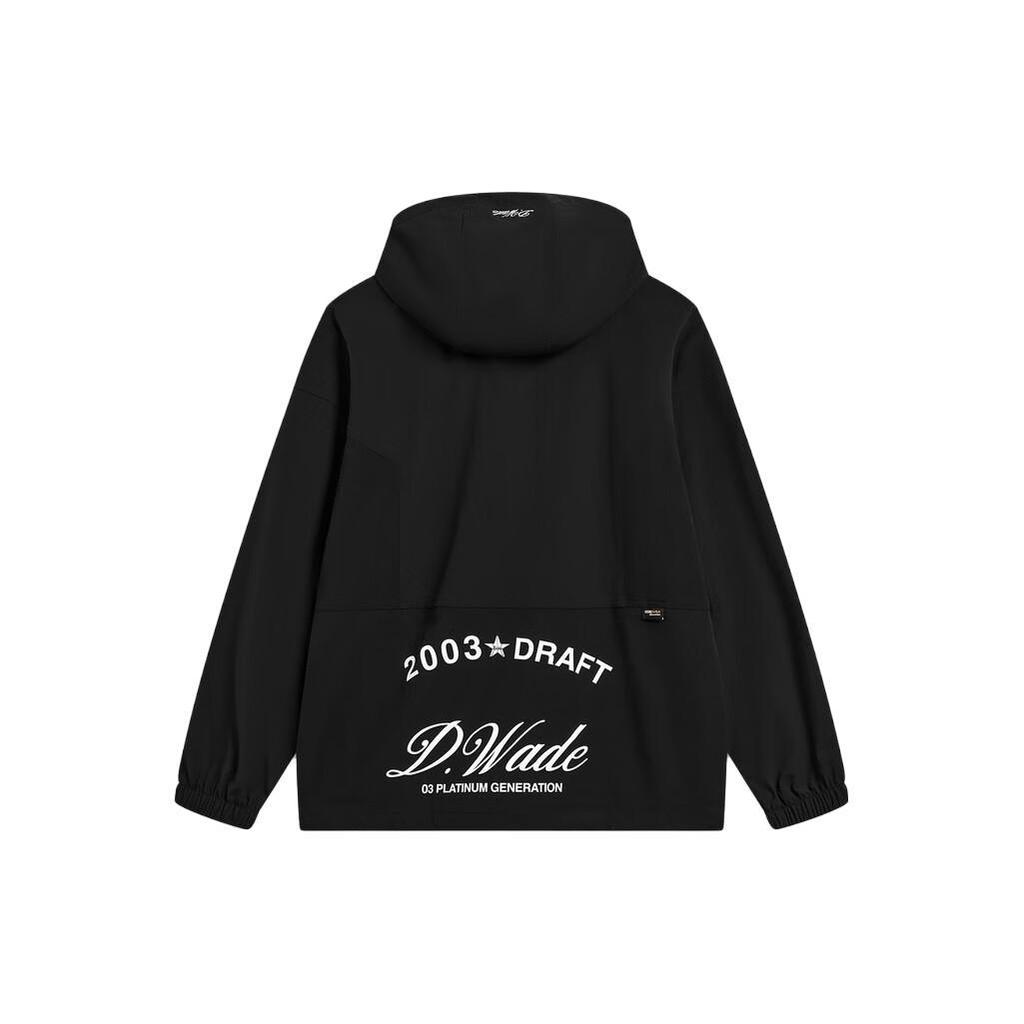 Li Ning Jackets Men's Black Hooded Moderate Other AFDT509-1