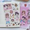 DIY Stickers Deco Stationery Stickers Cute Millennium Anime Story Stickers Phone Craft Stickers