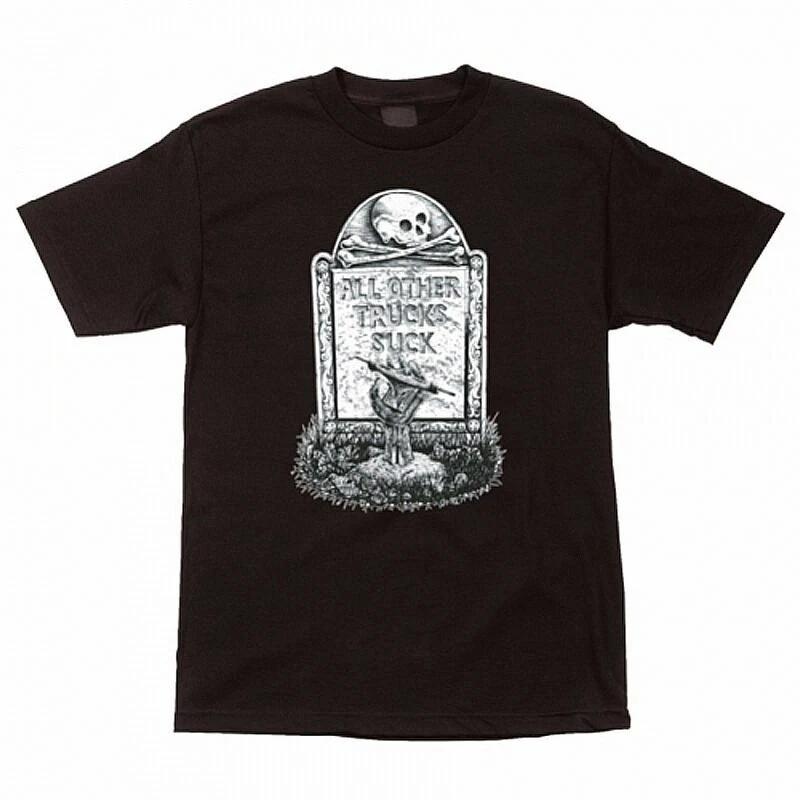 Independent Trucks UNDEAD Skateboard T Shirt BLACK L