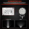 4.5" Round 70W LED Work Light Fog Driving Lamp Offroad SUV Spotlight ATV Truck