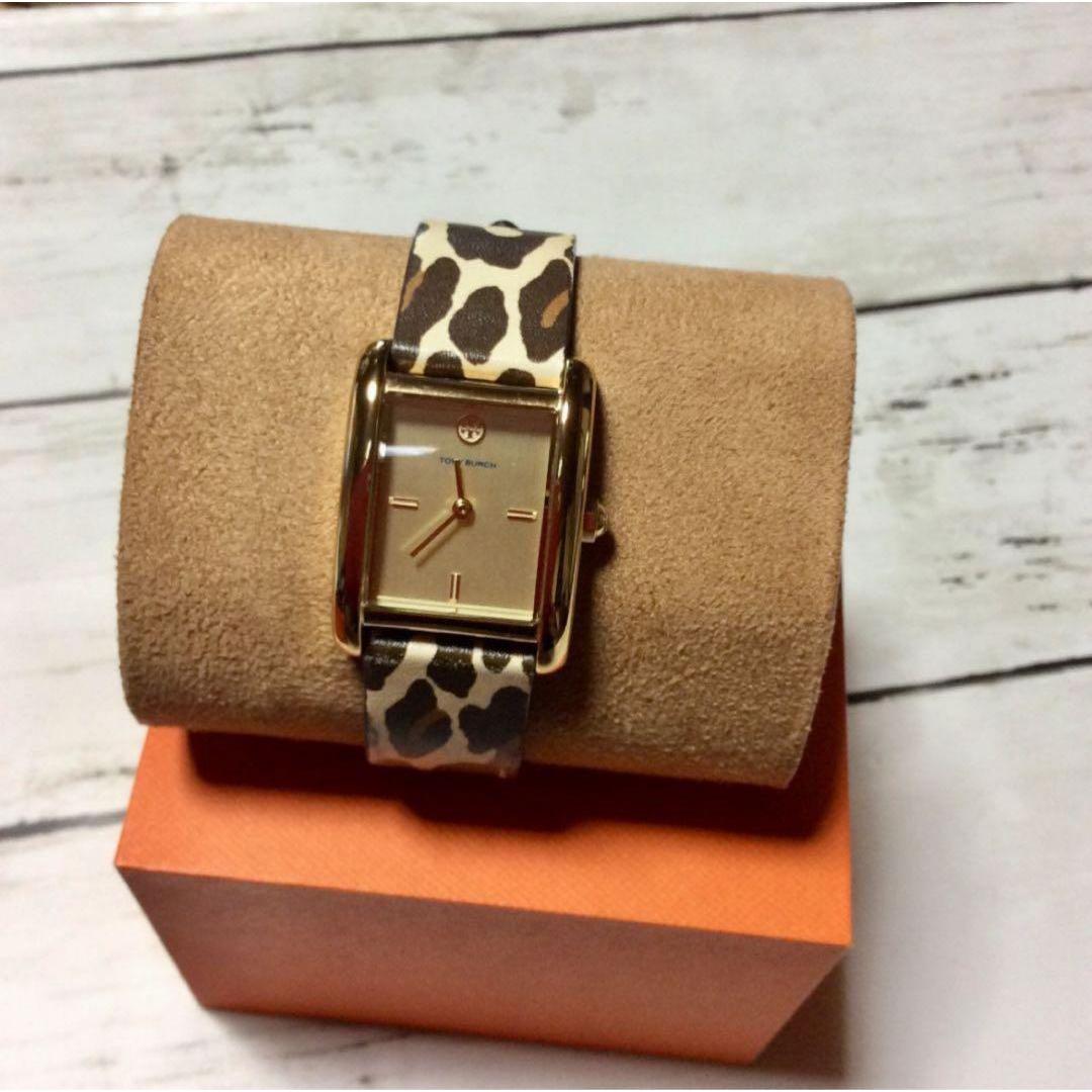 Used Tory Burch Watch Leopard Leopard Print