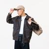 Mens Faux Leather Biker Jacket With Stand Collar Loose Fit Winter Outerwear Daily Wear