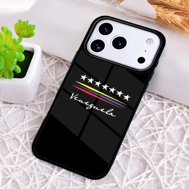 Venezuela Flag Coat Of Arms Shockproof Phone Case for iPhone 17 Air 16e 15 11 12 14 13 Pro Max Cover Coque