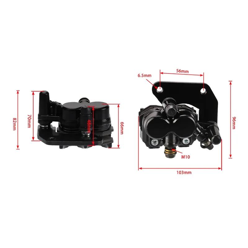 Front Right & Left Brake Caliper Set Assy For JS250 Jianshe Baja Roketa 250CC ATV Easy To Replace Brake Caliper