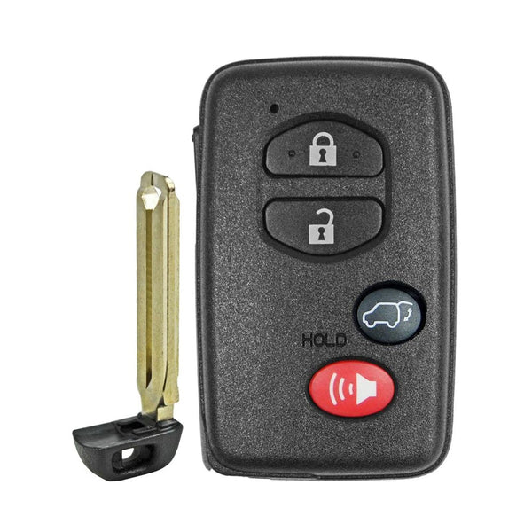 Smart Remote Key Fob Shell Case 4 button for TOYOTA VENZA