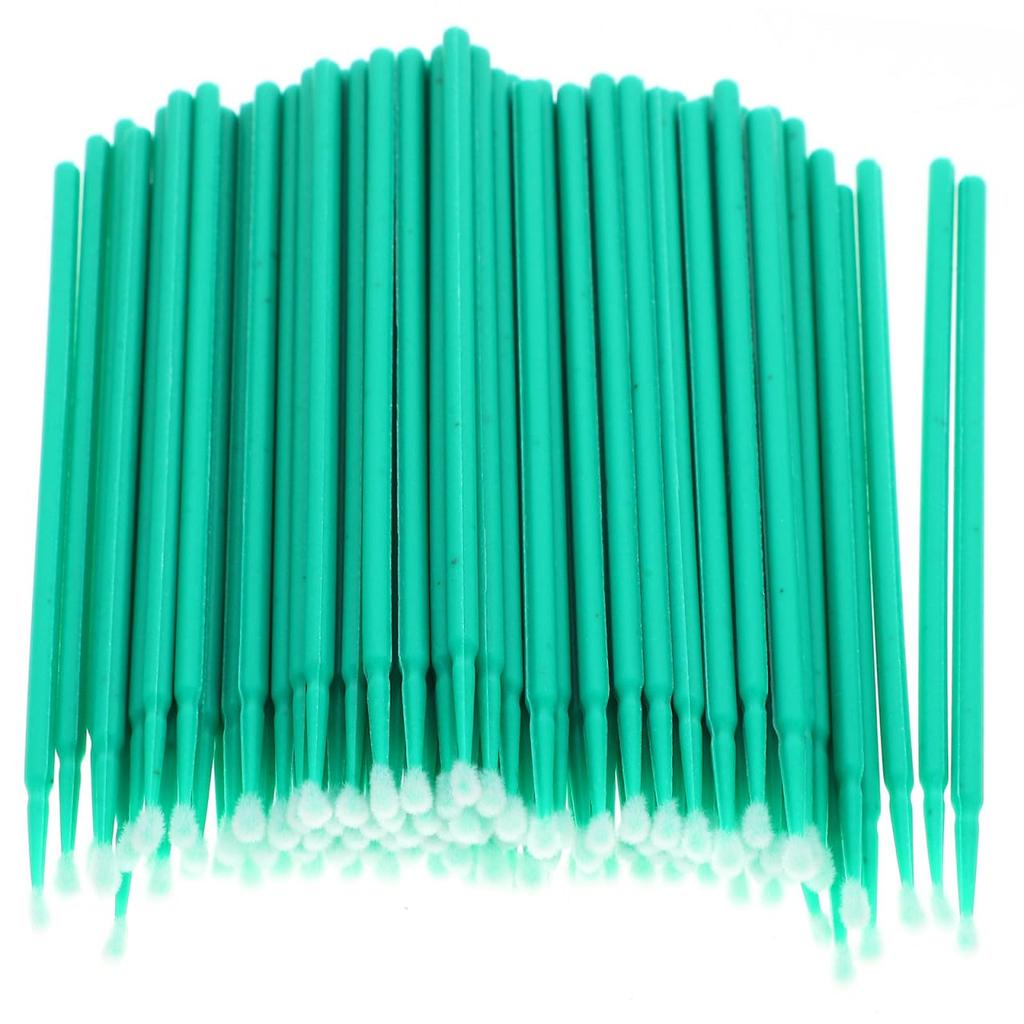 OUNONA Artificial Pollination Manual Pollination Tool for Pollination Set of Hand Manual Gardening Home Green Brush, Plants, 9.5cm Wands, 100,