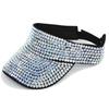 Beach  Hats Luxury Sports Cap Empty Top Baseball Caps Women cap Rhinestone Hats Korean Style Hats