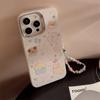 Cartoon Doodle Puppy Cat Suitable for Apple 15pro Max Mobile Phone Case Iphone14 Hanging Chain 16 Hard 13