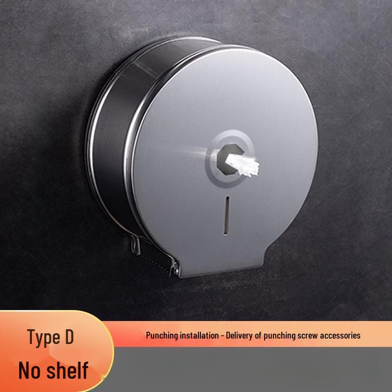 cmaos Automatic Paper-Cutting Stainless Steel Toilet Paper Dispenser