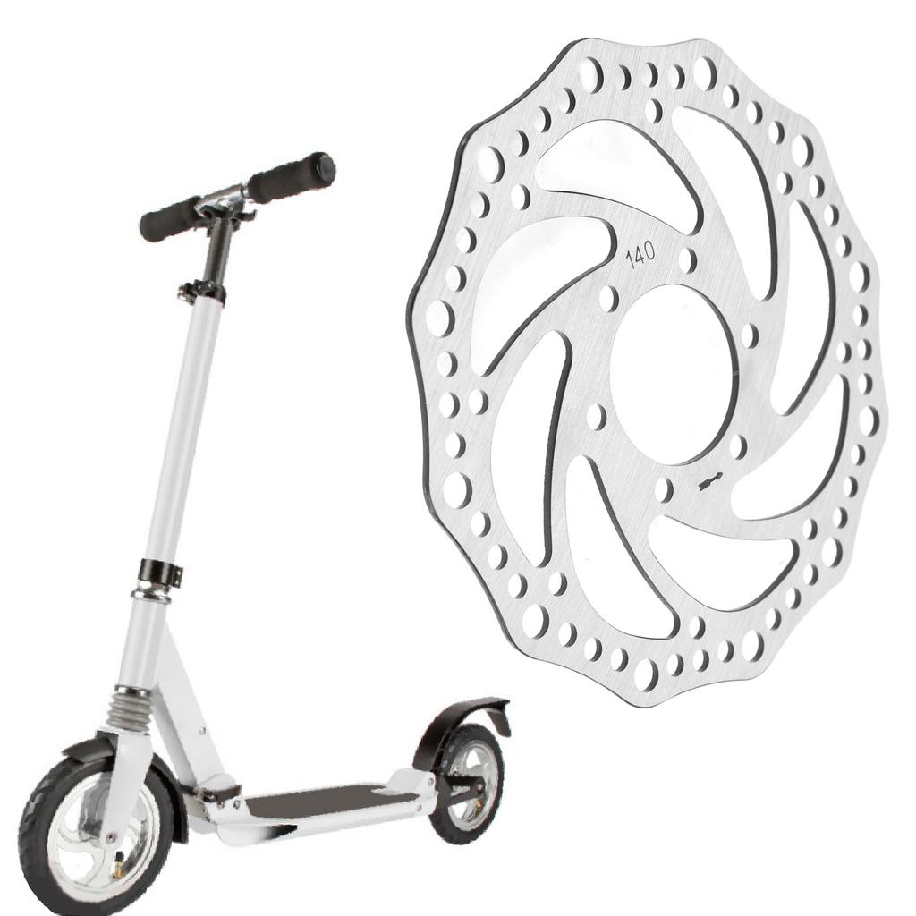 Electric Scooter Brake Disc Rotor Pad Stainless Steel Accessories 5.5in Diameter 1.5in Inner Diameter