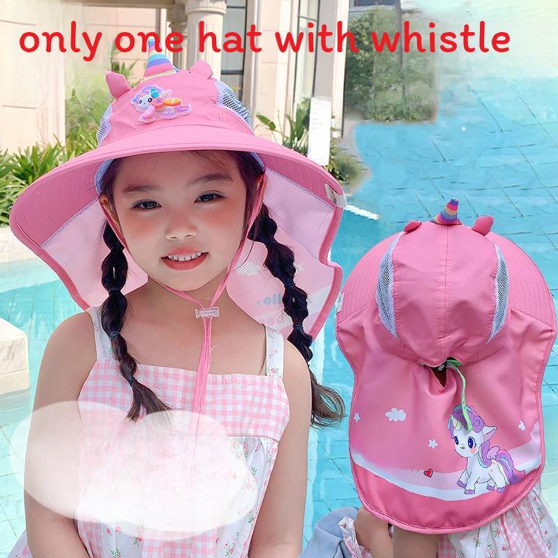 My Little Pony Childrens Sun Hat With Wide Brim And Sun Protection For Girls And Babies