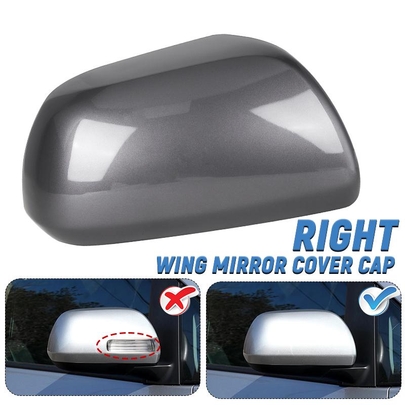 Left Right Door Wing Rearview Mirror Cover Cap For Toyota Sienna 2011 2012 2013 2014 2015 2016 2017-  W/O Turn Signal Light
