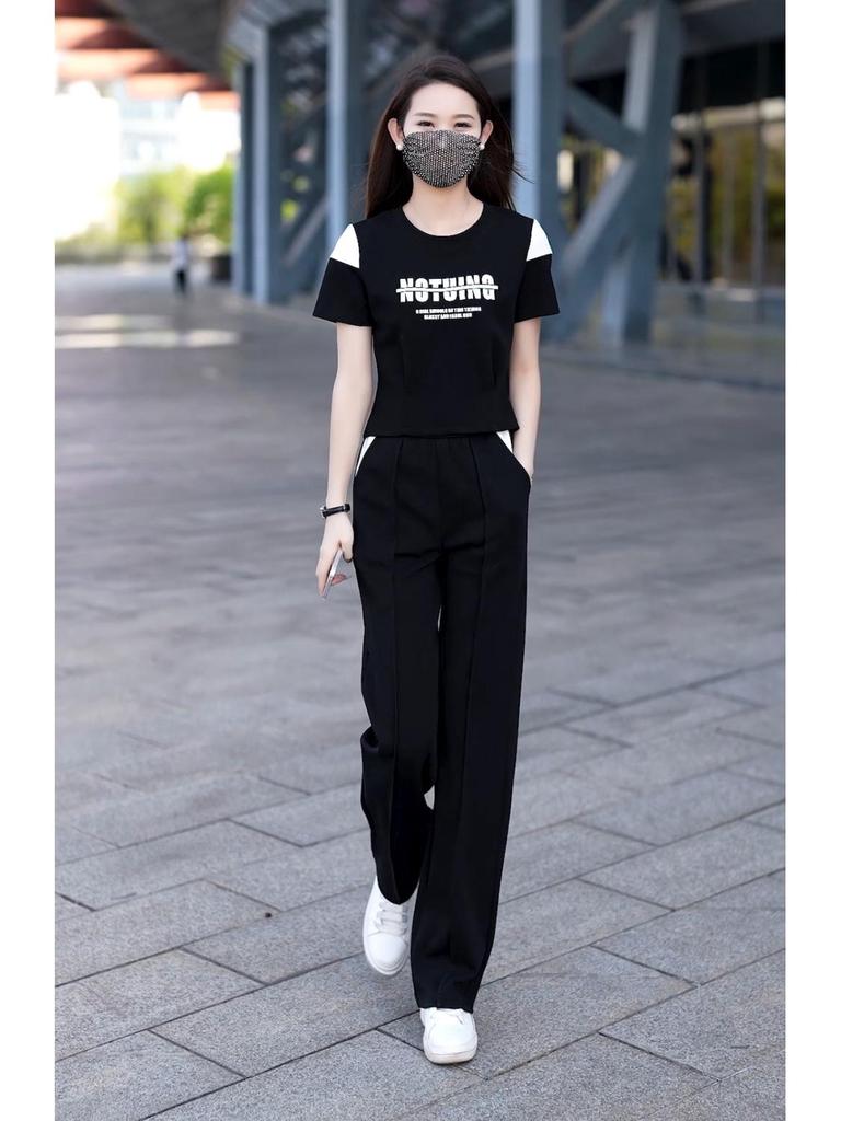 2026 Women's Chic Summer Sports Dress Suit - Age-Reducing Short Sleeve Skirt Two-Piece Set