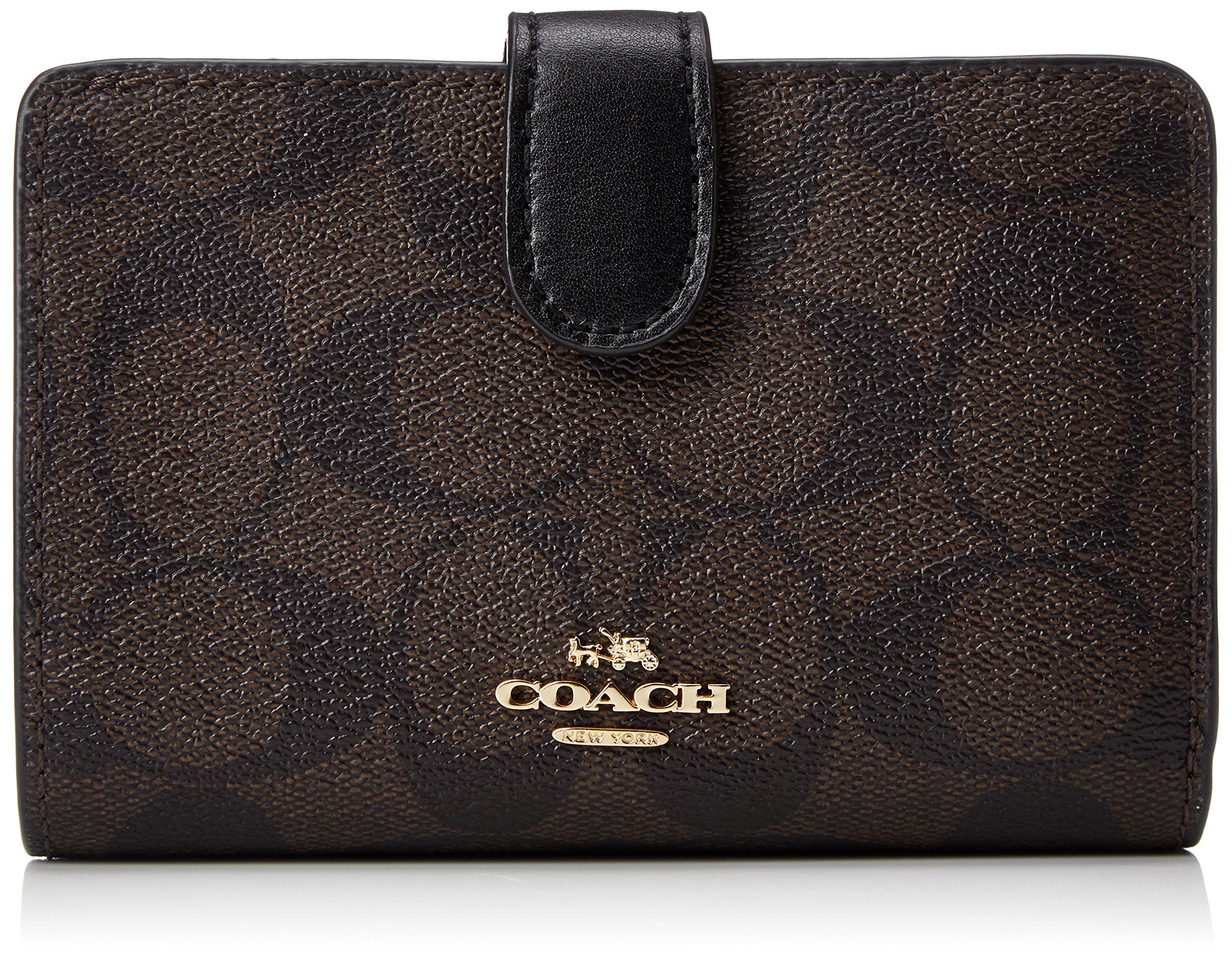 

Wallet F23553 Signature Wallet [Coach] Bi-fold Brown/Black [Used]