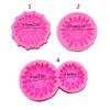 Sunflower Shape Flower Craft Silicone Mold Epoxy Car Air Outlet Mold Resin Casting Pendant Mold Suitable for Diy Crafts
