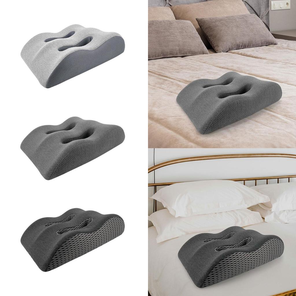 Leg Elevation Pillow Ergonomic Leg Support Pillow Elevated Leg Rest Pillow Memory Foam for Rest Leg Hip Sleeping Reading