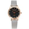 Rose gold Full Satinless Steel Quartz Watch WoMaGe Top Brand Luxury ladies men unisex wristwatch