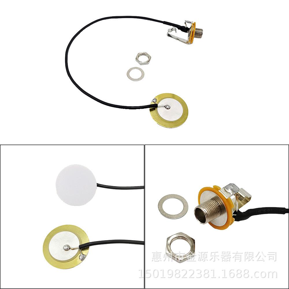 Universal 6.35mm Pickup for Ukulele, Kalimba, and Thumb Piano