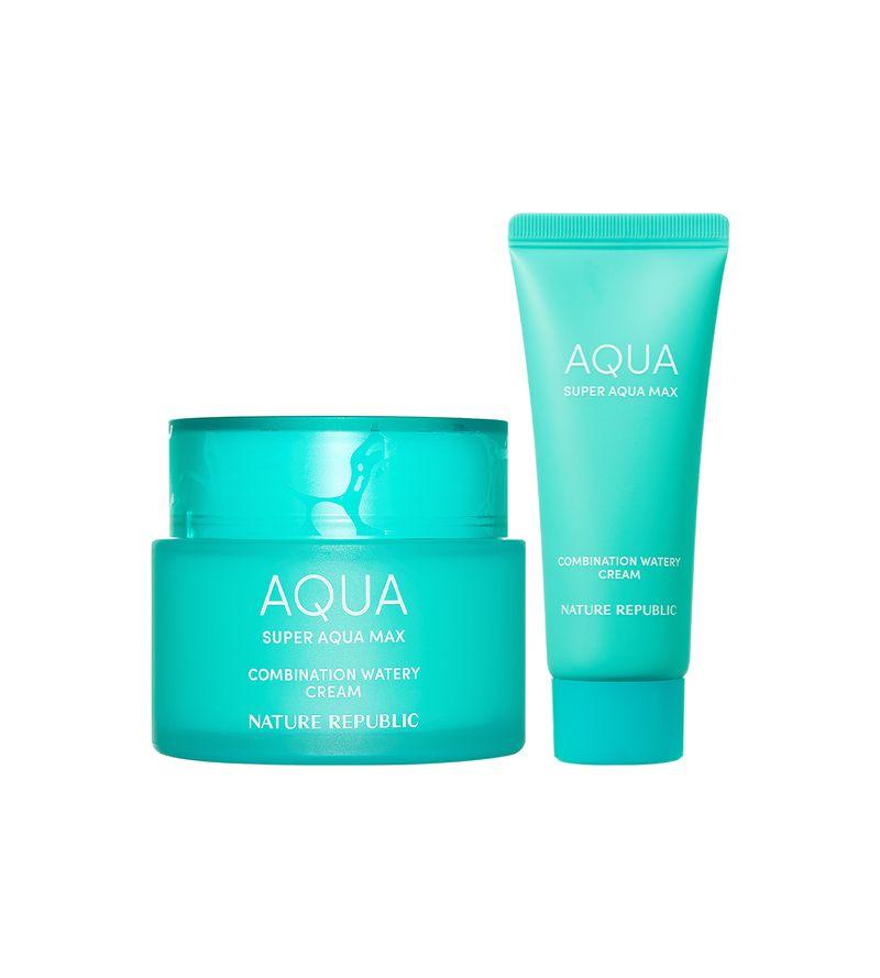 Super Aqua Max Combination Moisturizing Cream Special Set (120ml+40ml)