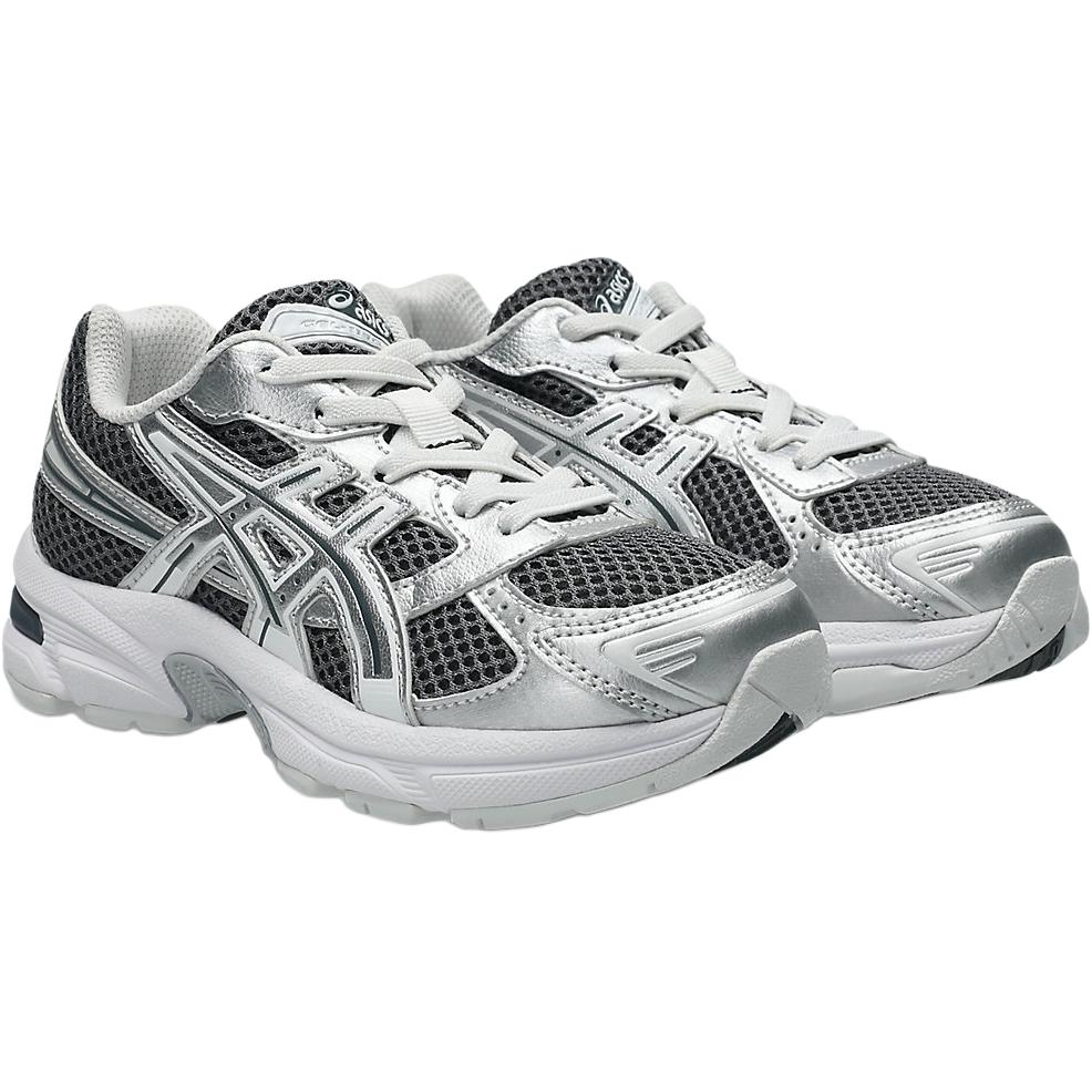 Asics Gel 1130 Low Top Running Shoes Silver Gray Kids' 1204A170020