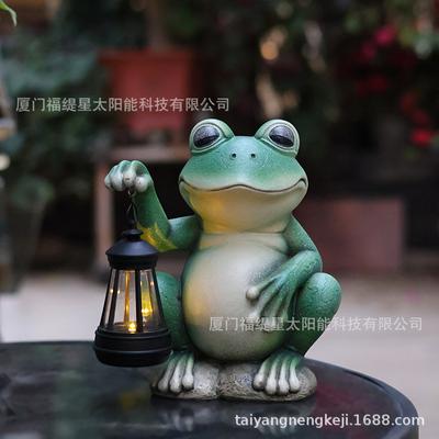 Grenzüberschreitende Solar-Froschlaternen: Niedliche Gartenornamente für den Außenbereich