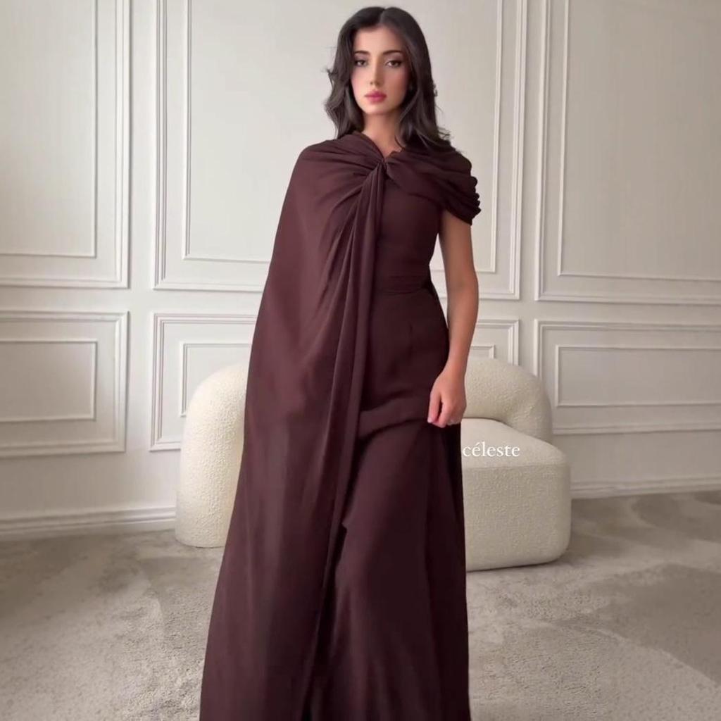 2025 Elegant Slimming Maxi Evening Dress - Women's Floor-length Summer Attire