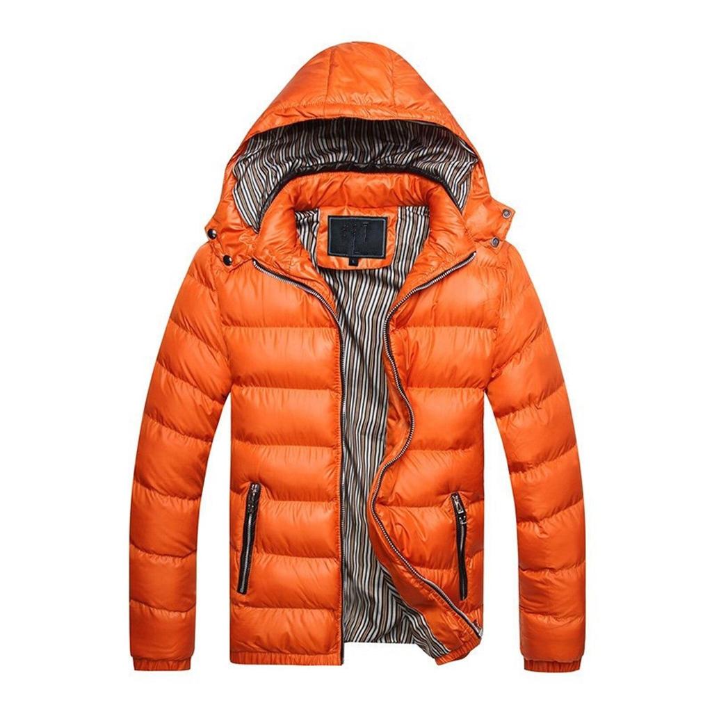 Winter Parkas Men Cotton Jacket 2026 New Overcoat Male Warm Hooded Outwear Removable Hooded Thickening Cotton Padded Coat Mens