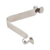 5Pcs Metal Telescopic Spring Clip Replacement V Shaped Spring Buckle Tent Poles Clip Locking Tube Pin Easy to Install
