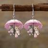 Adorable Cat Acrylic Earrings - 2026 New Romantic Style for Gifts