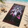 Jujutsu Kaisen Microfiber Beach Towel Quick Dry Sand Free Lightweight Beach Towels for Travel Swimming Camping
