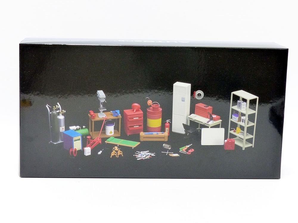 Garage Kit Set for Scale Models by Autoart 49110 1/18