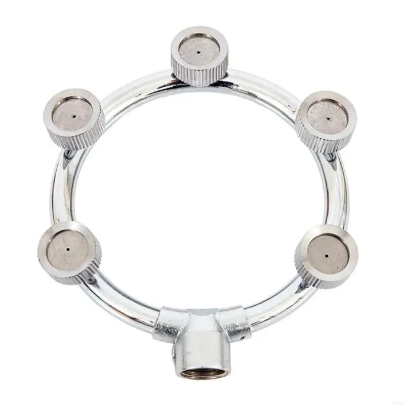 Circular Atomizing Nozzle for Efficient Watering Stainless Steel for Home and Office Use Indoor Cooling Humidity Control