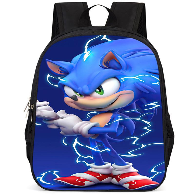 Sonic 15-inch Large Capacity Lightweight Oxford Cloth Backpack For Kids