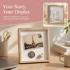 Density Board & Acrylic Display Case Frame HD Glass Framed Picture Frame  Seashell Display
