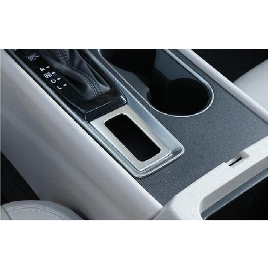 For Nissan Altima/Teana - Silver Steel Electronic Handbrake Cover Trim