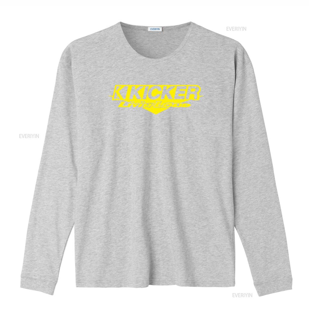 Kicker Livin Loud Audio Logo T shirt Perfect for Car Enthusiasts Features Speakers Amplifiers Subwoofers Design vintage Washed