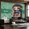One Piece Boa Hancock Wall Tapestry Aesthetic Wall Hanging Printed Fabric Blanket Decorative Tapestries For Bedroom Living Room Home Decor