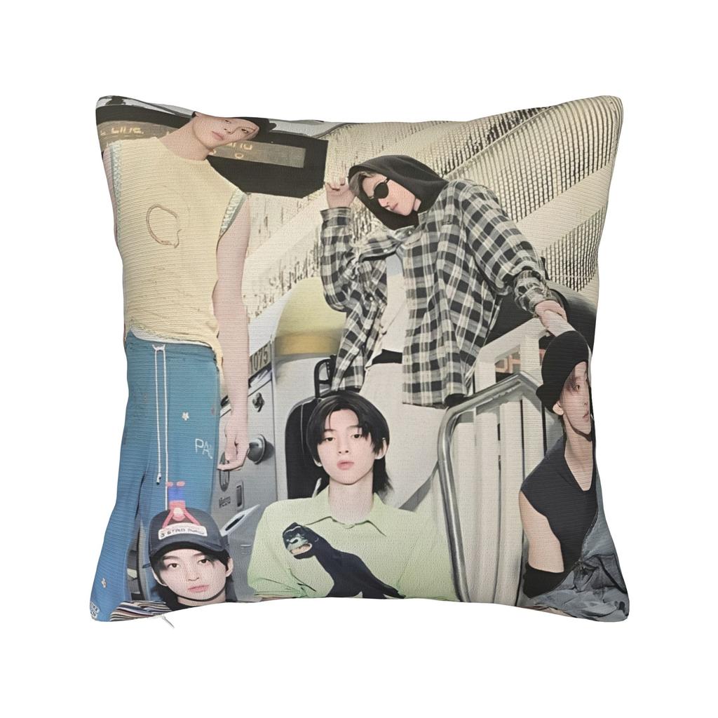 Dekorative Kissenhülle cortis kpop Boyband k-pop Merch Schlafzimmer Zierkissenhülle Quadratisch Mehrere Größen
