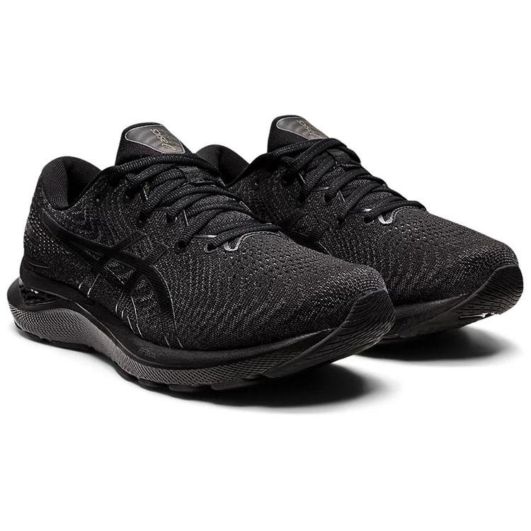 New Asics Gel Cumulus 24 'Triple Black' Women's 1012B206-001