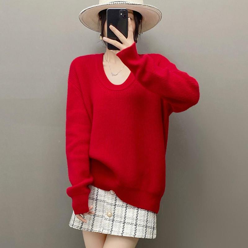 Qinghe 100% Pure Cashmere Women's Sweater - Ultra Soft Luxury Winter Pullover