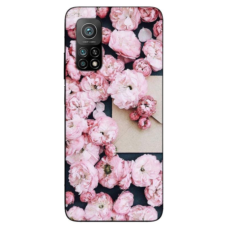 For Xiaomi Mi 10T Pro Case Black Bumper Silicone TPU Soft Phone Cover For Xiaomi Mi 10T Case Cartoon Funda Mi10T 10 T Pro Coque