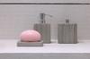 Q-BATH PREMIUM DECOR 1536 soap dish gray marble