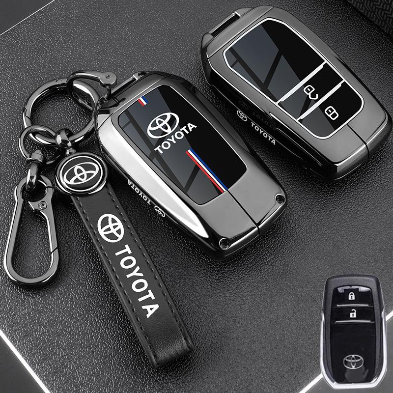 Toyota Key Cover for CHR, Hilux, Fortuner, Land Cruiser, Camry, Corolla, RAV4, Highlander