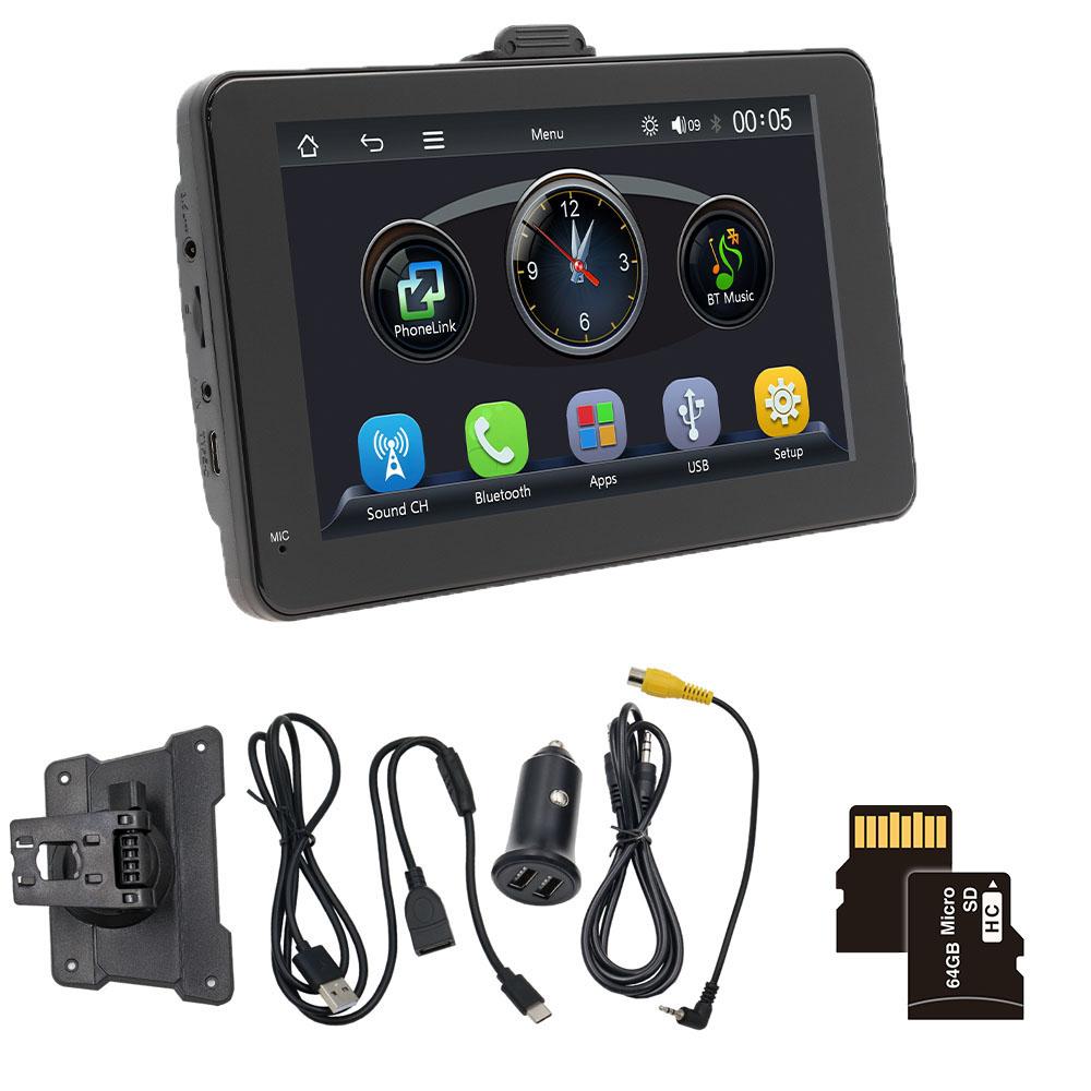 7 Inch Wireless Carplay Car MP5 Driving Recorder Bluetooth Connection Wireless Carplay Android AUTO Reverse Rear View B5320R