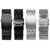 For DIESEL Stainless Steel Men's Watch Band Dz7395 Dz4316 Police Large Dial 22 24 26 28 Double Press Buckle Replace Watch Strap
