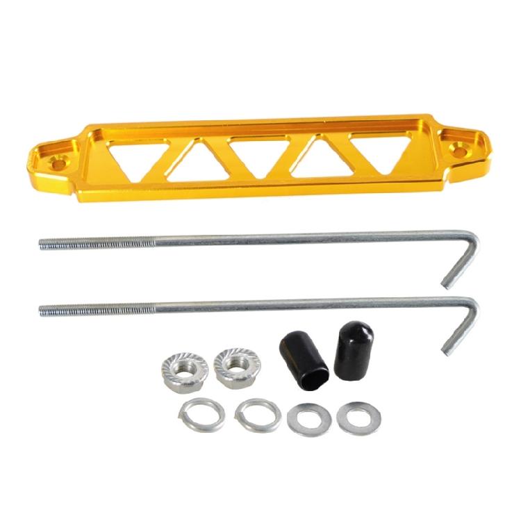 Aluminum Automotive Battery Mounting set 5 Hole Triangle Designs Secure Anti Vibration Solution Easy to Use for Vehicle