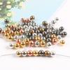 3-10Mmccb Smooth Round Beads Straight Hole Round Beads Plastic Beads Spacer Beads Diy Bracelet Necklace Beads Jewelry Accessories