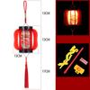 Horse Year New Year Lantern Chinese Style Red Handheld Lantern Tassel Cloth Lantern Hanging Ornament Festival Celebration