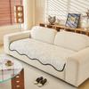 Wave Special-Shaped Sofa Cushion Universal In All Seasons  Simple Wind Cushion Non-Slip And Dirt-Resistant Cover Cloth Cushion
